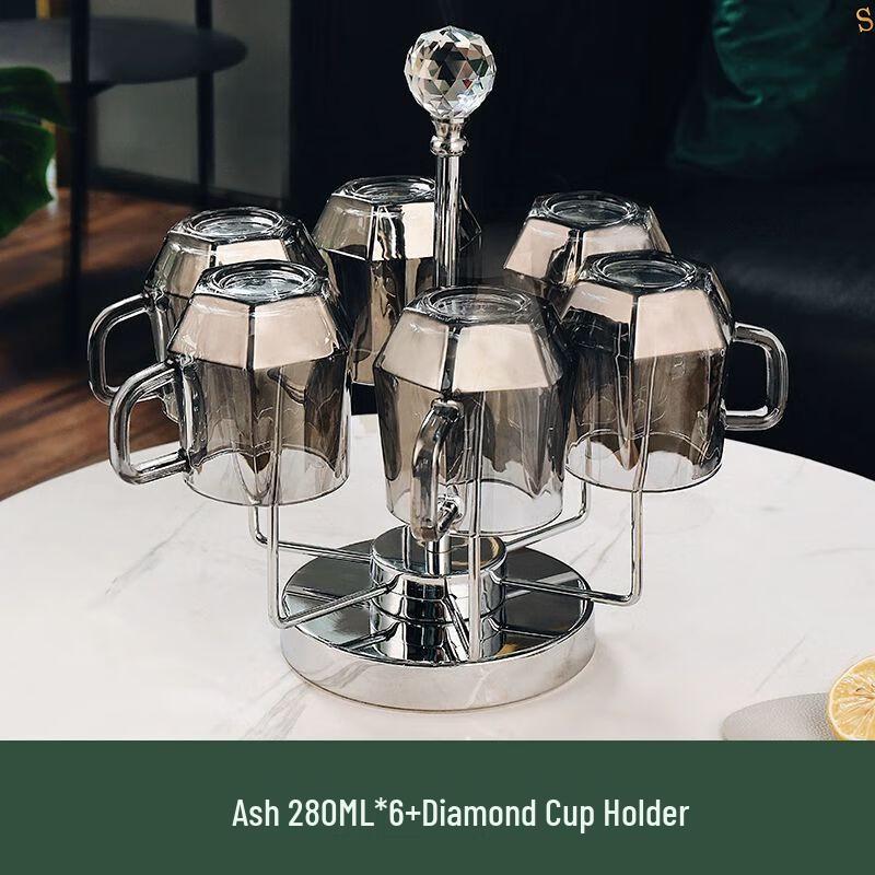 Elegant Heat-Resistant Glass Water Cup