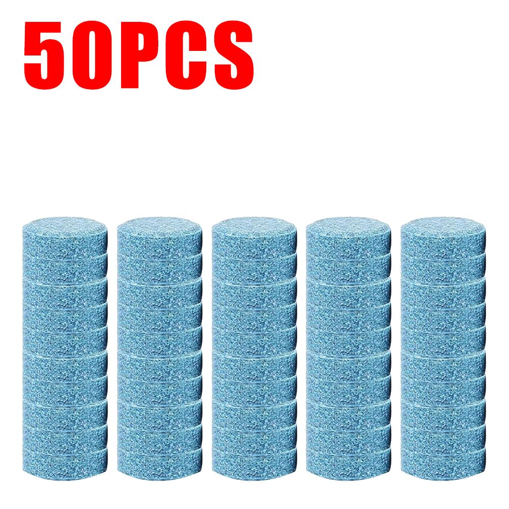1-200PCs Solid Car Windshield Cleaners Effervescent Tablets Windscreen Window Glass Dust Wiper Car Wash Tool Car Accessories