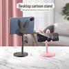 Adjustable Cute Rabbit Phone Stand: Elevate and Stream Hands-Free