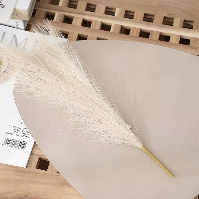 5Pcs 45cm Artificial Pampas Grass Bouquet Holiday Wedding Party Home Decoration Plant Simulation DIY Fake Flower Reed Boho