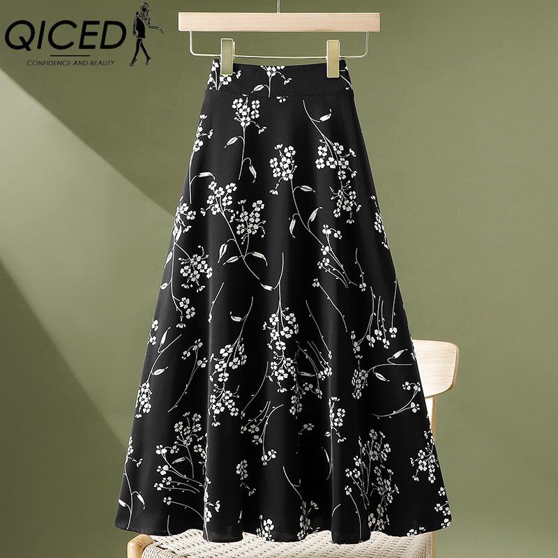 QICED 18 Color Women's Fashion Casual Summer Spring Skirt