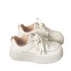 Höhenvergrößernde kleine weiße Schuhe 2025 Frühling und Sommer neu Koreanische Version vielseitige Studenten High-Value Retro Hongkong-Stil lässige Board-Schuhe