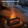 Fireplace Humidifier Flame Aroma Diffuser Fire Humidifier Essential Oil Diffuser Home Aromatherapy Fragrance Diffuser for Room