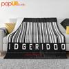 Didgeridoo Barcode Ultra-Soft Blanket Quilt Winter Sofa Cover Bed Covers