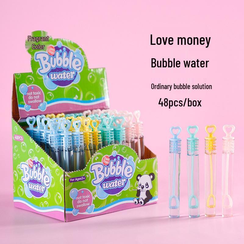 Eco-friendly Children's Mini Bubble Wands - Compact & Portable for Easy Carrying