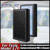 Luftfilter För Tesla Model 3 Model Y Kolaktiverat PM2.5 Rengörare Luftfilter Luftkonditionering Ersättningskit HEPA Aktiverat Kol