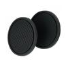 2pcs Black Car Auto Cup Holder Anti Slip Coasters Pads Interior Accessories For Most Cups Accessories
