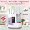 Electric Makeup Brush Cleaner Machine with Makeup Brush Dryer Automatic Cosmetic Brushes Cleaner Tool for Beauty Makeup Brush