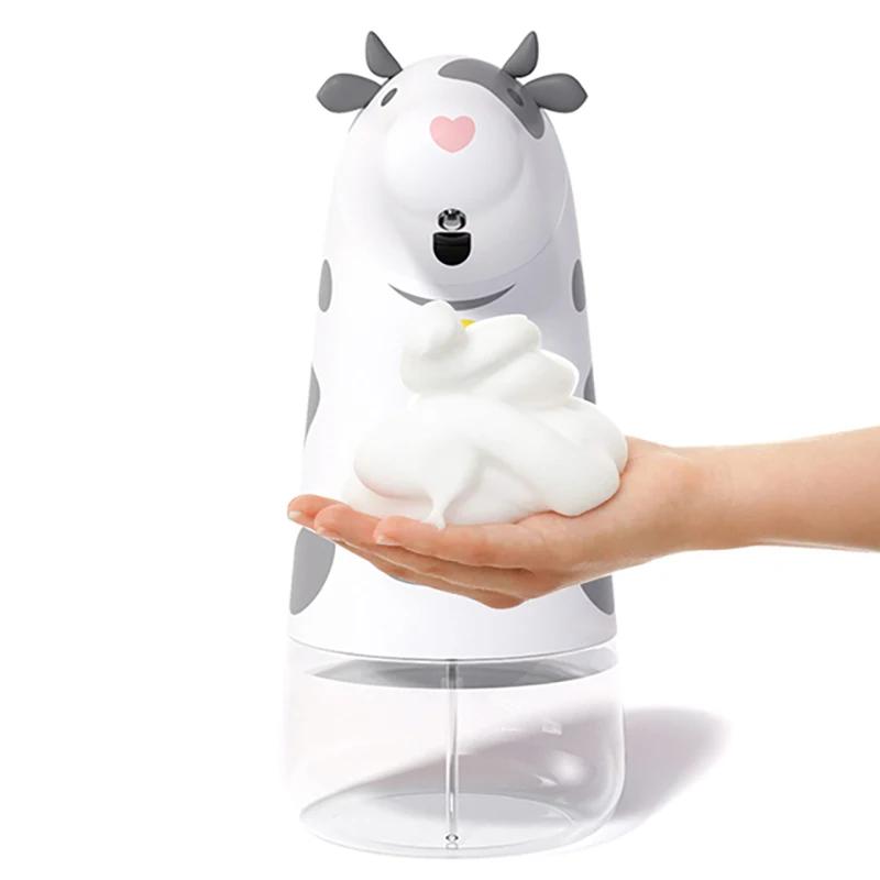 Automatic foam soap dispenser cartoon smart sensor shampoo and bathroom wash hand sanitary soap pump dispenser kid s gift
