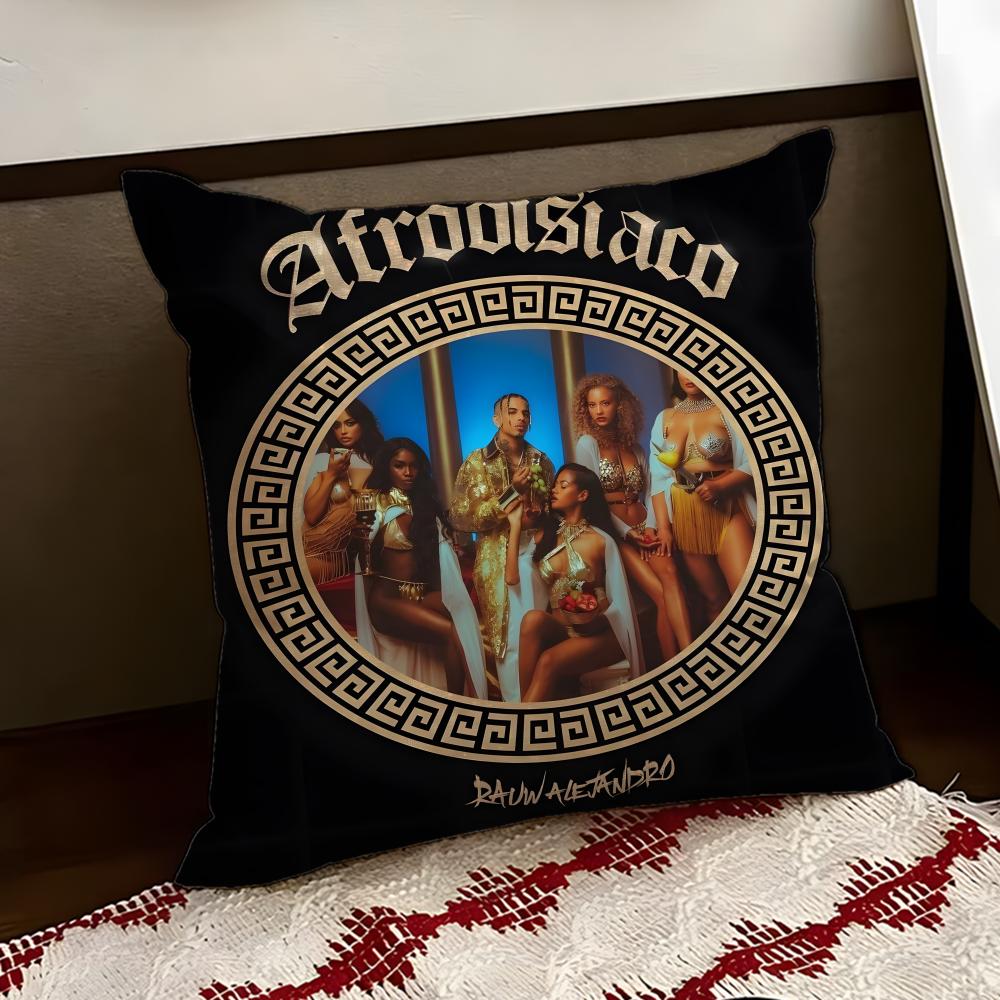 RRauw Alejandro singer Cushion Cover Reversible Soft Durable Pillow Cover Home Car MultiScene Use for Daily Comfort