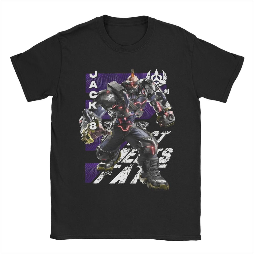 Tekken 8 Kazuya Gaming TShirt Unisexs Cotton Tops Funny Round Neck Short Sleeve