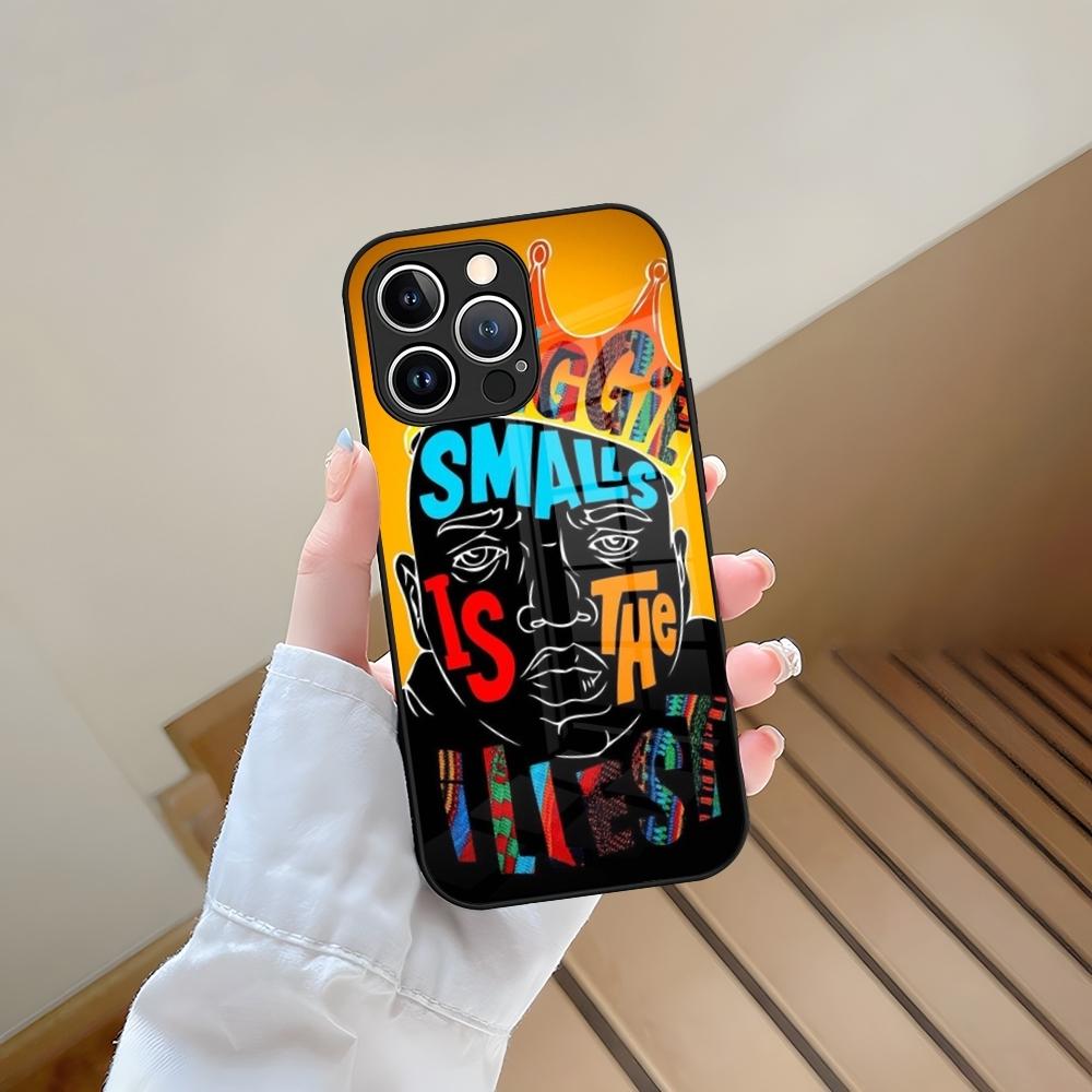 The Notorious B.i.g Phone Case Tempered Glass For IPhone 13 17 15 16 14 12 11 Pro Max Plus Mini XR XS SE2020 Coque