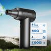 Portable 130000RPM Powerful Blowing Nozzle 4 Adjustable Levels, Multi Outlet Flow Rate, Turbojet Fan, Car Snow Removal Cordless