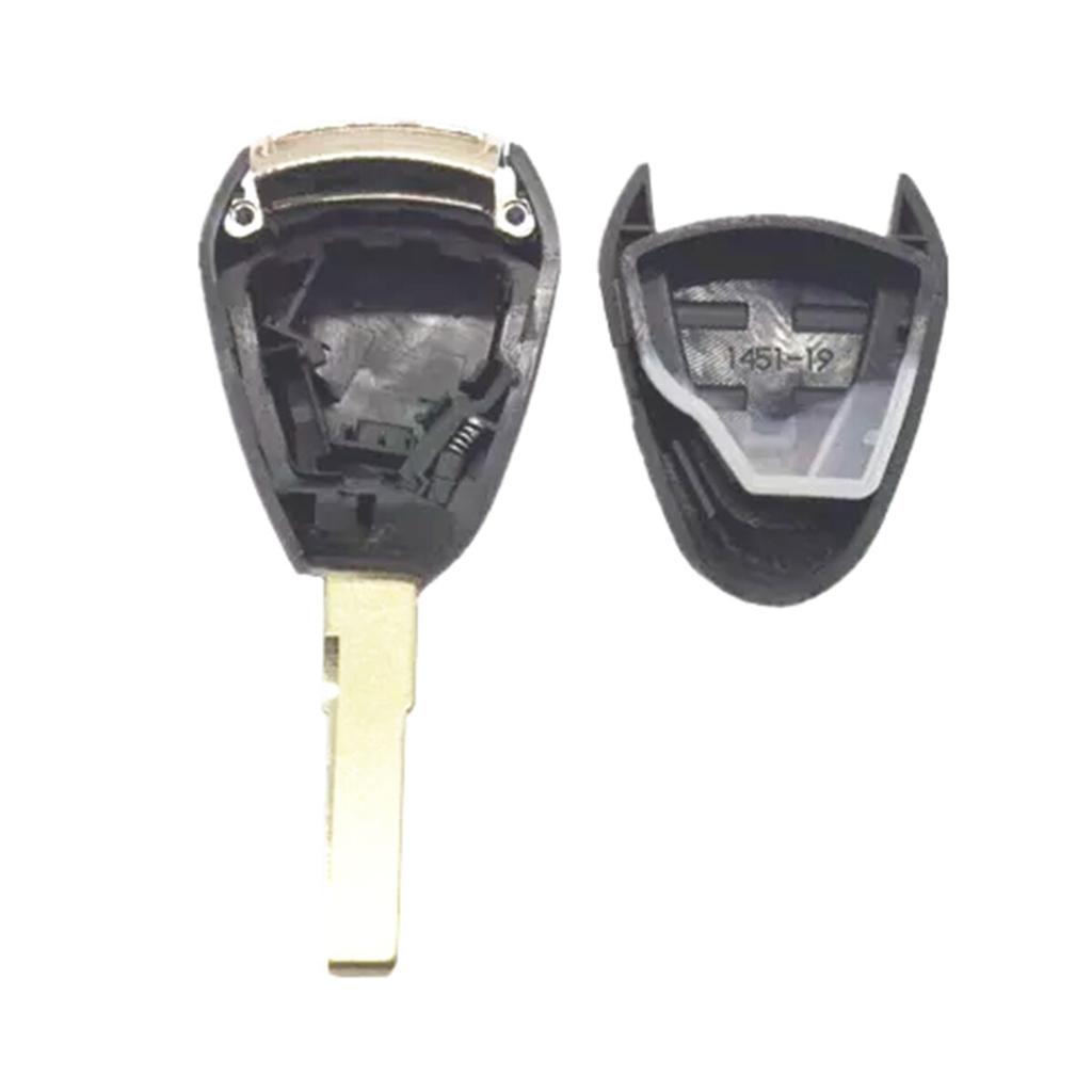2/3 Buttons Remote Key Fob Shell w/Rubber Mat for Porsche 911 (997) 2005-2012