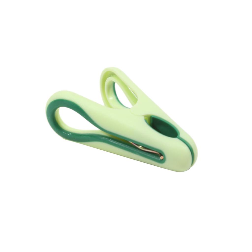 24/36pcs Clothes Pins with Storage Basket Household Food Clip Socks Underwear Rack Holder Plastic Laundry Hanging Pegs Clips