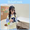 Stylish Korean Kids Mini Bag Featuring Cute Floral Patterns Ideal For Autumn Wear