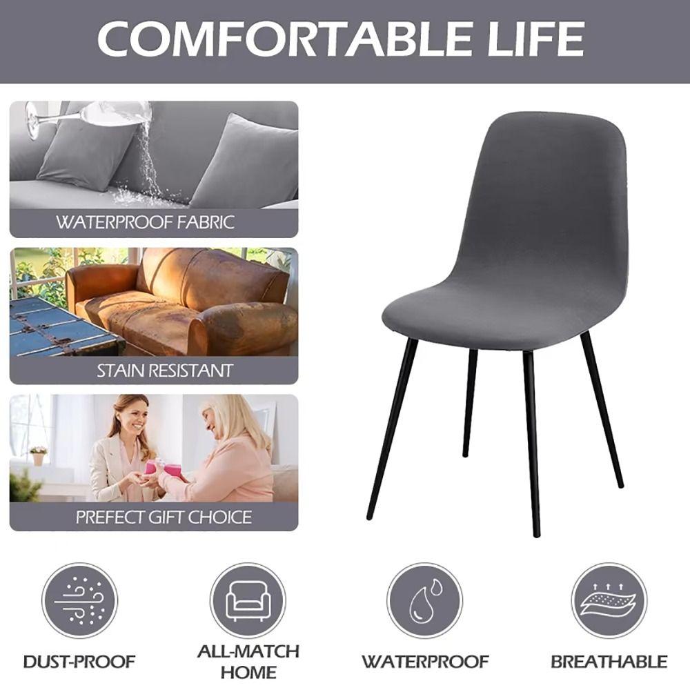 1 Stück Kurze Größe Sitzbezug Einfarbig Bankbezug Neu Barhockerbezug für Zuhause Wohnzimmer