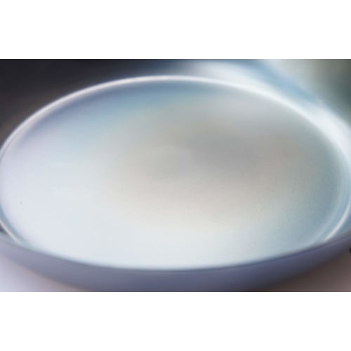 28cm Iron Frying Pan with Wooden Handle, Made in Japan, Induction Compatible, Lightweight, No Seasoning Required, Perfect for Outdoor Activities and C