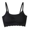Daily Bra Seamless Adjustable Strap Women's Yoga Bra with Maximum Comfort Shockproof Push-up Support for Daily Wear Wide Strap