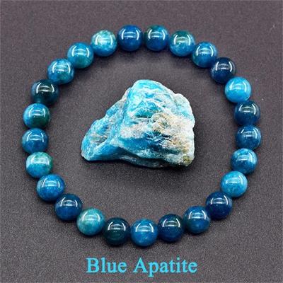 Exquisites Natursteinperlenarmband für Damen Herren Lapislazuli Steinarmband Vintage Alltagskleidung Zirkon Einzigartiges Geschenk