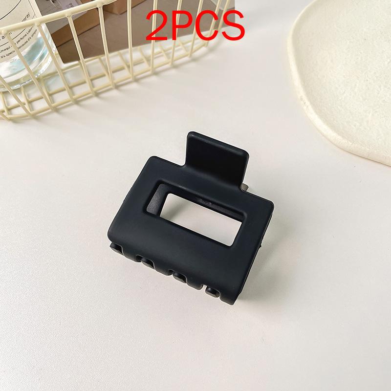 (87 Styles) 2pcs/ Set New Large Jelly Color Hair Clip Acrylic Hair Claw Shark Clamp For Women Girls Fashion Summer Updo Headwear Hair Accessories