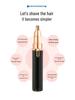 Women's Electric Eyebrow and Nose Hair Trimmer & Razor Set