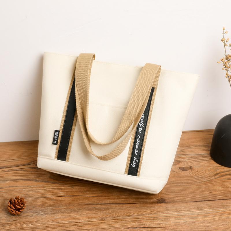 

Студенческая сумка-тоут из литературы и искусства, повседневная наплечная сумка, популярная тайская сумка для поездок на работу из утолщенной парусины