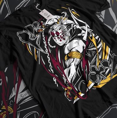 Uzui Tengen T-Shirt Demon Slayer Kimetsu No Yaiba Anime Geschenk T-Shirt Alle Größen