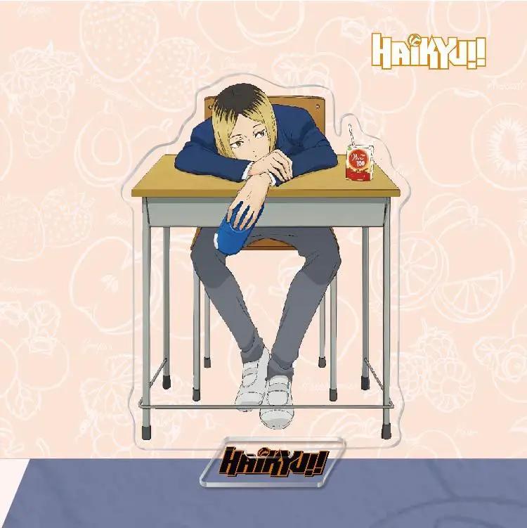 

Аніме Haikyuu акрилова підставка дія фігурка іграшка Kawaii Haikyuu!!! Колекційні фігурки Сугавари Коуші, настільні прикраси для дому