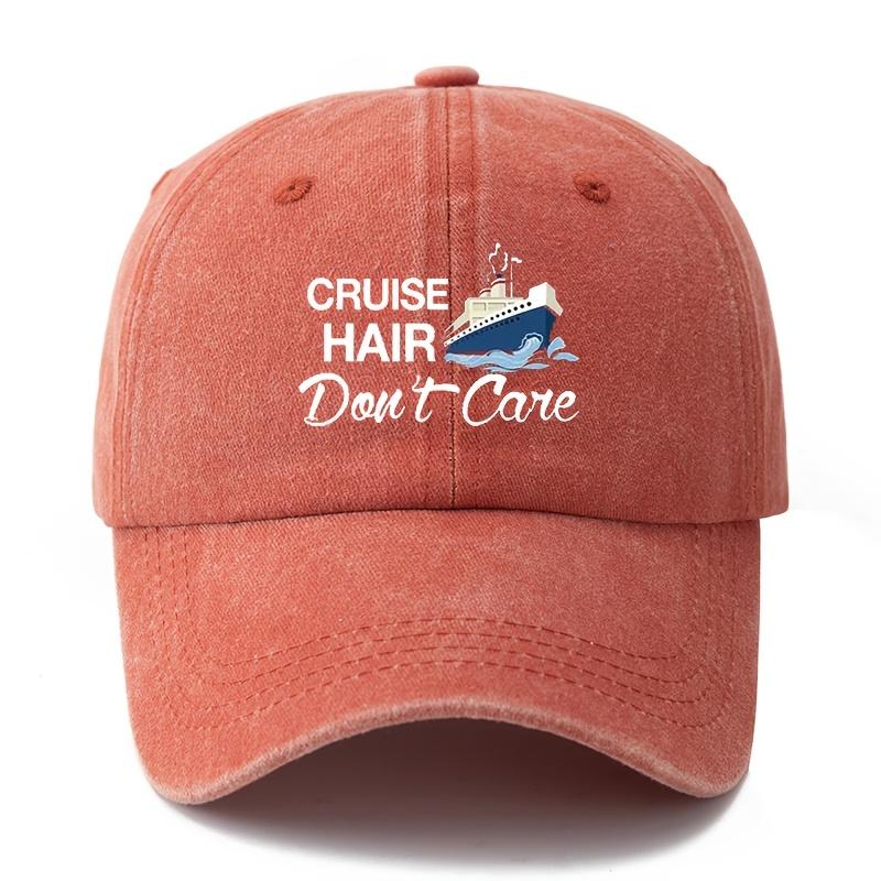 Casual style unrestrained print, adjustable hip-hop hat with curved brim, outdoor sports truck driver hat