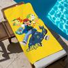 1Pc Cartoon Pikachu Large Beach Towel, Quick-Dry Soft, Multi-Use For Travel Gym Shower Camping Pool, Ideal Gift