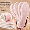Women's Plush Fleece Insoles: Warm, Soft, Elastic, Comfortable, Sweat-Absorbent, Odor-Resistant Winter Protection