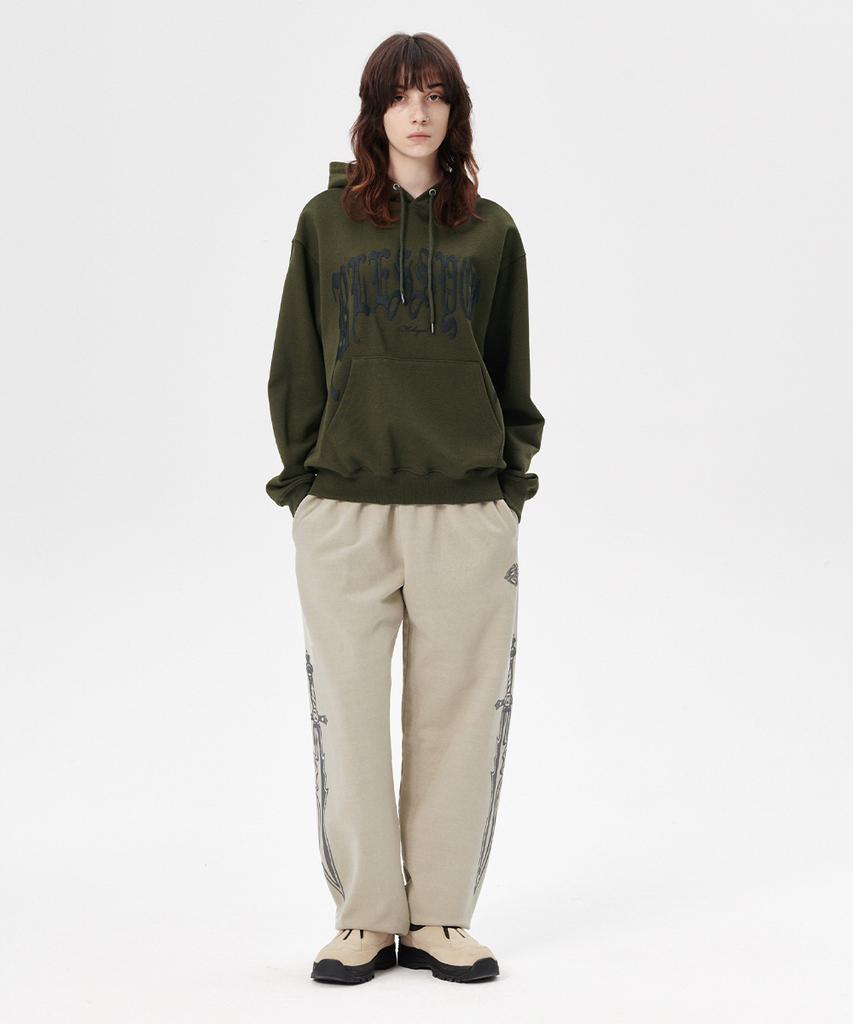 MAHAGRID Dagger Pigment Sweatpant Khaki(Mg2Esmpa02A)