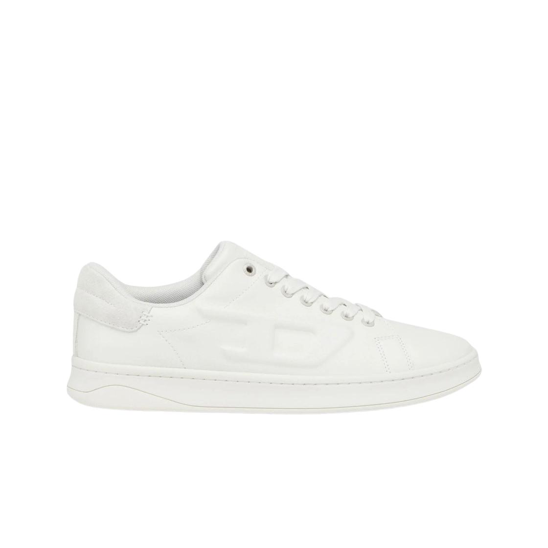 

(w) Diesel S-athene Low Sneakers With Embossed D Logo White EU 38W