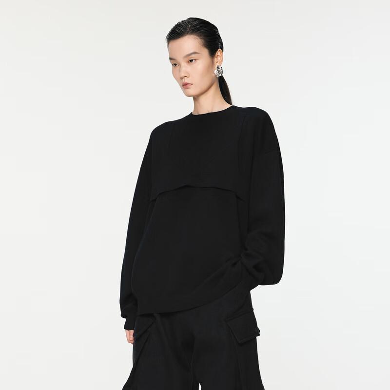 JNBY Women's 24 Winter Wool Blend Knit Pullover 5OA314110