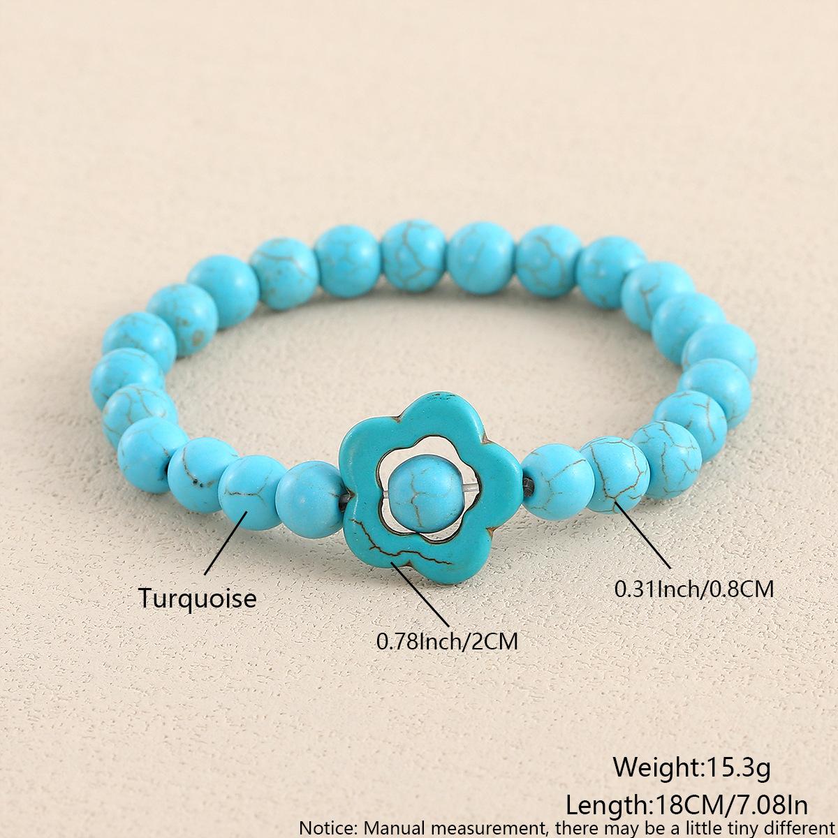 

Богемская бирюза бусины браслеты для женщин Рейки природный камень куб цилиндр нерегулярные браслеты целебные ювелирные изделия для здоровья