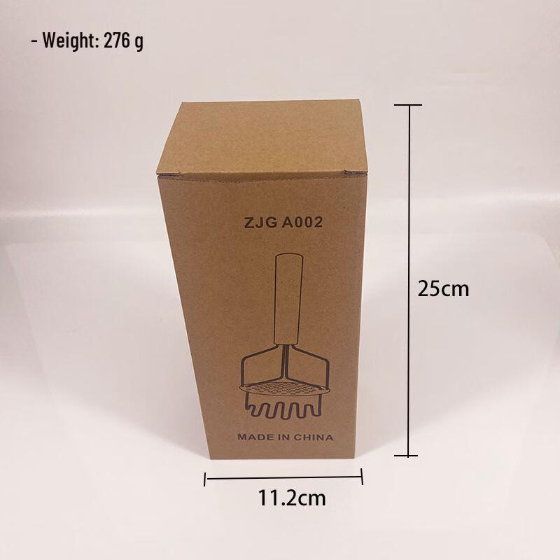 

ZISIZ Stainless Steel Double-Layer Potato Masher