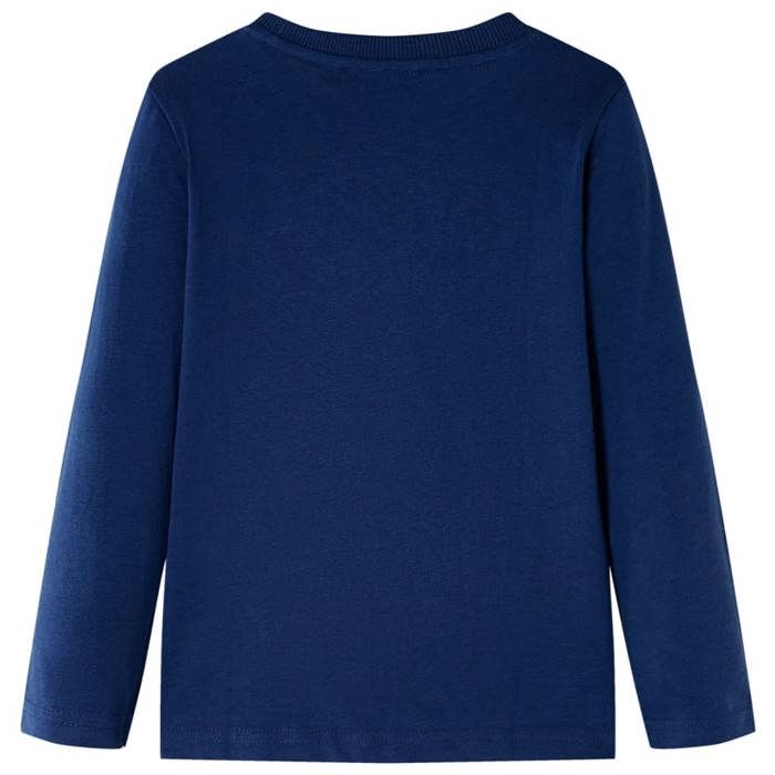 Kids' Long-sleeved T-shirt Navy Blue 92/104/116/128/140