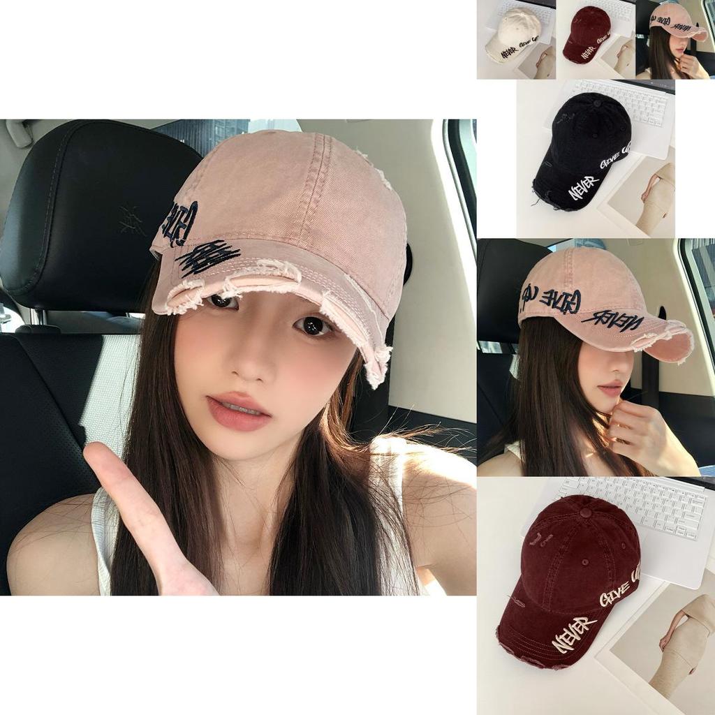 Stylish Spring Summer Pink Baseball Cap For Women With Unique Design And Comfortable Fit
