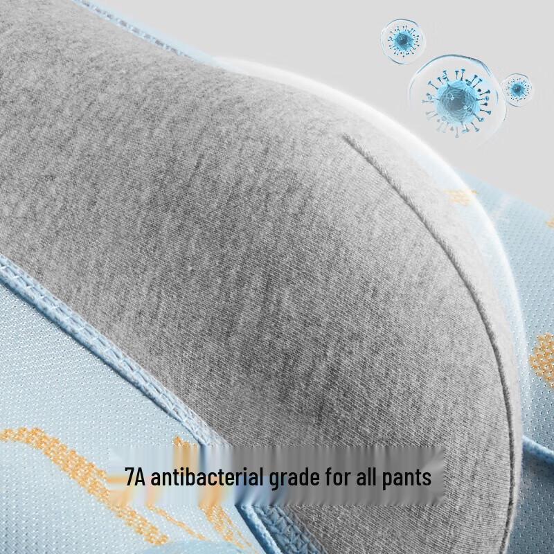 Jianjiang Men's Breathable Ice Silk Boxer Briefs - 3 Pack