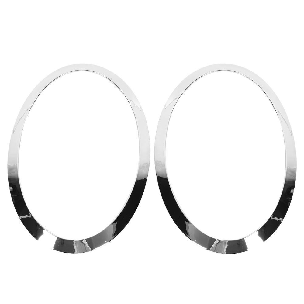 2PCS ABS Headlight Trim Ring Headlight Surround Trim for Mini Cooper F55 F56 F57 For Front Headlight Headlight Trim Ring