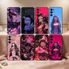 D-Demon S-Slayer Kamado Nezuko Phone Case For Samsung S25,S24,S21,S22,S23,S30,Ultra,S20,Plus,Fe,Soft Silicone Black Cover