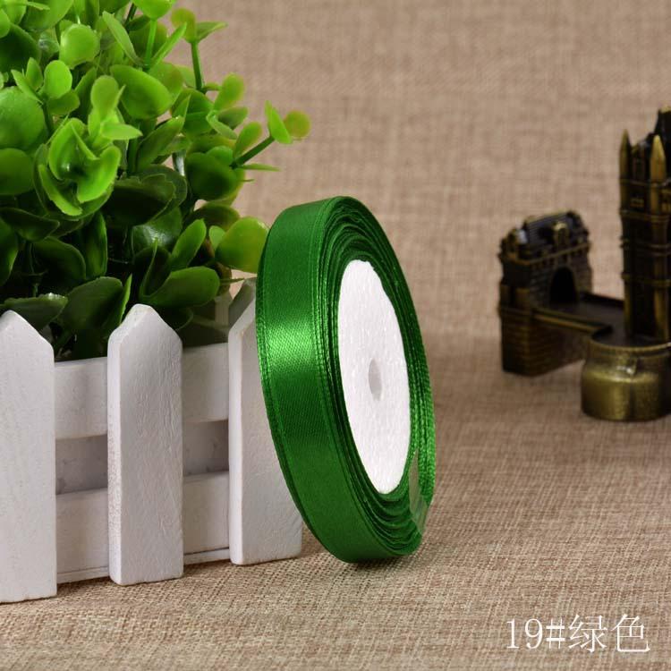 Factory Direct Sale 1.2CM Wide Double Face Printed 100% Polyester Ribbon Gift Packaging Wedding Colorful Box Accessories