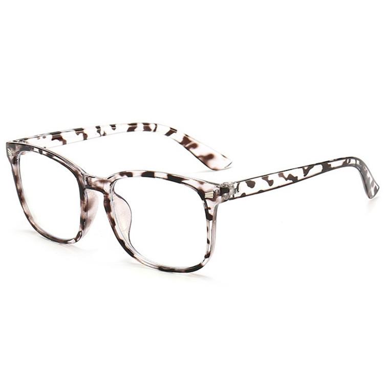 1/3pcs Retro Style Anti Blue Light Eyeglasses Men's and Women's Anti Ultraviolet Flat Light Eyeglasses Square Glasses Frame Rice Nail Eyeglasses