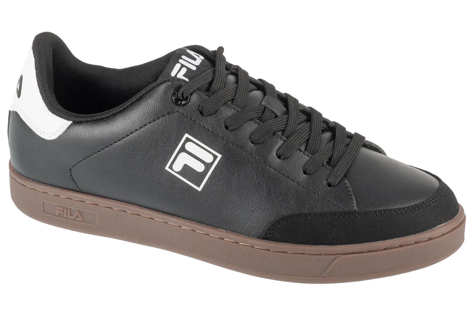 Fila Courtbay, Herren schwarze Sneaker 44 schwarz