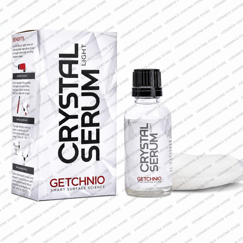 Crystal Serum Lätt Keramiskt Lackskydd för Bilar Skyddar Billack Hög Glans Lätt att Applicera 50 ml 5 års Hållbarhet