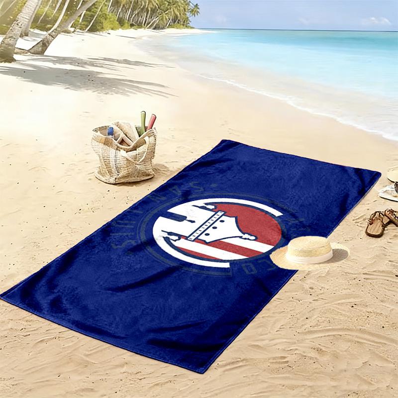 San Luis Atlético Print Beach Towel, Large Soft Quick Dry Towel for Beach Camping Swimming