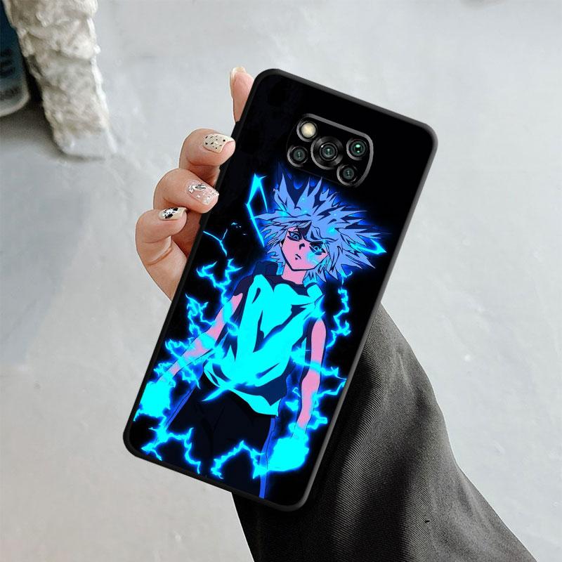 Hunter ×Hunter Killua Zoldyck For Xiaomi Poco X3 Nfc X4pro X5 M3 For Mi 12 13 11 10 10t 8 Note10 Lite 11ultra 11t Pro F1 Cover