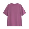 Li Ning China Color Series Solid Color Loose Comfortable Versatile Breathable Short Sleeve T-Shirt Unisex Tops Purple AHSU737-3
