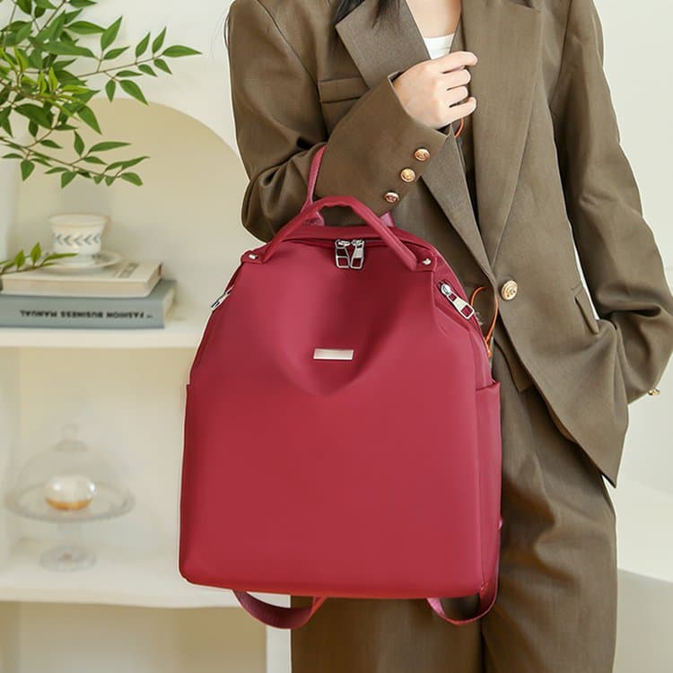Simple Anti-theft Backpack Large Capacity Women's Backpack